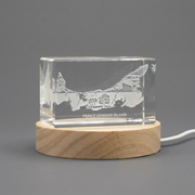 Prince Edward Island 3D Engraved Crystal