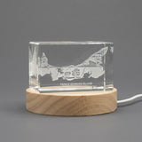 Prince Edward Island 3D Crystal gravé Crystal 3D Crystal Gravé Crystal / Gift / Decor / Collectible / Souvenir