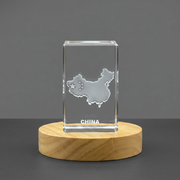 China 3D Engraved Crystal