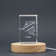 Congo 3D Engraved Crystal 