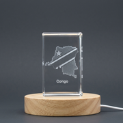 Congo 3D Engraved Crystal 