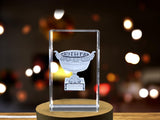 French Open Crystal Trophy Keepsake - Unique Gift for Tennis Enthusiasts A&B Crystal Collection