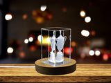 US Open Engraved Crystal Trophy for Tennis Decor | Engraved Grand Slam Championship Award A&B Crystal Collection