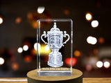 Webb Ellis Rugby World Cup Trophy Replica - Iconic Sport Award A&B Crystal Collection