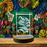 Giant kelp — 3D laser-engraved crystal keepsake, Made in Canada