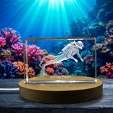 Diving Player 3D Engraved Crystal | Keeprsake à cristal gravé 3D