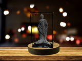 Demeter 3D Engraved Crystal Keepsake/Gift/Decor/Collectible/Souvenir A&B Crystal Collection