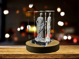 Demeter 3D Engraved Crystal Keepsake/Gift/Decor/Collectible/Souvenir A&B Crystal Collection