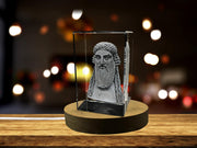 Dionysus 3D Engraved Crystal