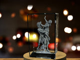 Hades 3D Engraved Crystal Keepsake/Gift/Decor/Collectible/Souvenir A&B Crystal Collection