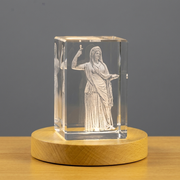 Hera 3D Engraved Crystal 