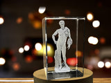 Hermes-3D-Engraved-Crystal-Keepsake/Gift/Decor/Collectible/Souvenir A&B Crystal Collection
