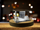 Al-Kaaba | 3D Engraved Crystal Keepsake | 3D Souvenir A&B Crystal Collection
