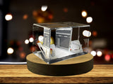 Al-Kaaba | 3D Engraved Crystal Keepsake | 3D Souvenir A&B Crystal Collection