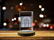 St. Valentine | A Patron of Love| Religious 3D Engraved Crystal