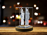 St. Joseph | A Guardian of Faith | Religious 3D Engraved Crystal A&B Crystal Collection