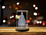 The Blessed Virgin - 3D Engraved Crystal - A Divine Gift A&B Crystal Collection