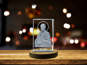 St. Paul | Patron Saint of Writers Gift | Religious 3D Engraved Crystal