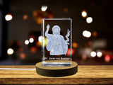 St. John the Baptist Crystal Sculpture - Divine Presence and Spiritual Symbolism A&B Crystal Collection
