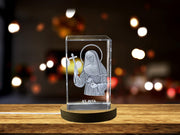 St. Rita | Patron Saint of Impossible Causes Gift | Religious 3D Engraved Crystal