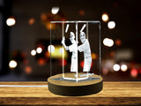 Basketball Player 3D Engraved Crystal 3D Engraved Crystal Keepsake/Gift/Decor/Collectible/Souvenir A&B Crystal Collection
