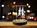 Basketball Player 3D Engraved Crystal 3D Engraved Crystal Keepsake/Gift/Decor/Collectible/Souvenir A&B Crystal Collection