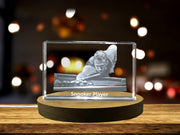 Snooker Player 3D Engraved Crystal 3D Engraved Crystal Keepsake/Gift/Decor/Collectible/Souvenir