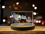 Thanksgiving 11 Crystal gravé 3D Crystal 3D Savouan de cristal / cadeau / décor / Collectible / Souveniture