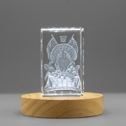 Thanksgiving 4 3D Engraved Crystal 