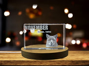 Thanksgiving 8 3D Engraved Crystal 