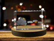 Thanksgiving 9 3D Engraved Crystal 