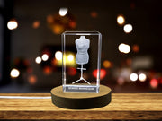 Luxury 3D  Engraved Crystal Design Sewing Mannequin