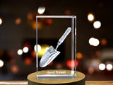 A Faceted Crystal Hand Trowel - Honoring Care and Craft in Horticulture A&B Crystal Collection