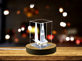 A Faceted Crystal Traffic Cone - Honoring Vigilance and Safety A&B Crystal Collection