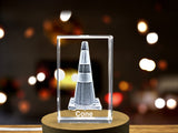 A Faceted Crystal Traffic Cone - Honoring Vigilance and Safety A&B Crystal Collection