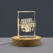 Gift 3D Engraved Crystal — Made in Canada