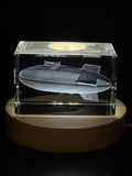 Lighter Than Air 3D Engraved Crystal Gift