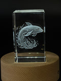 Guérison 3D Engraved Crystal Gift