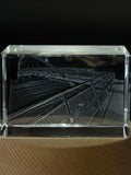 Garrison Crossing 3D Engraved Crystal Gift