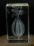 Dragon Egg 3D Engraved Crystal Gift