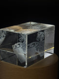 3D Engraved Crystal Centre Island Bridge - A Captivating Toronto's Landmark