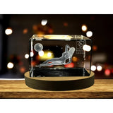 Virgo Zodiac Sign 3D Engraved Crystal Keepsake Gift