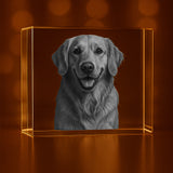 Personalized 3D Crystal Photo Gifts - Made in Canada - Custom Award From A&B Crystal Collection
