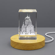 Replica of Saint Sophia Cathedral 3D Engraved Crystal — Made in Canada