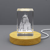 Replica of Saint Sophia Cathedral 3D Engraved Crystal — Made in Canada