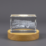 Schönbrunn Palace 3D Engraved Crystal Gift
