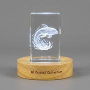 Guérison 3D Engraved Crystal Gift — Made in Canada