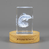 Guérison 3D Engraved Crystal Gift — Made in Canada