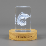 Guérison 3D Engraved Crystal Gift