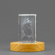 Ptah 3D Engraved Crystal 